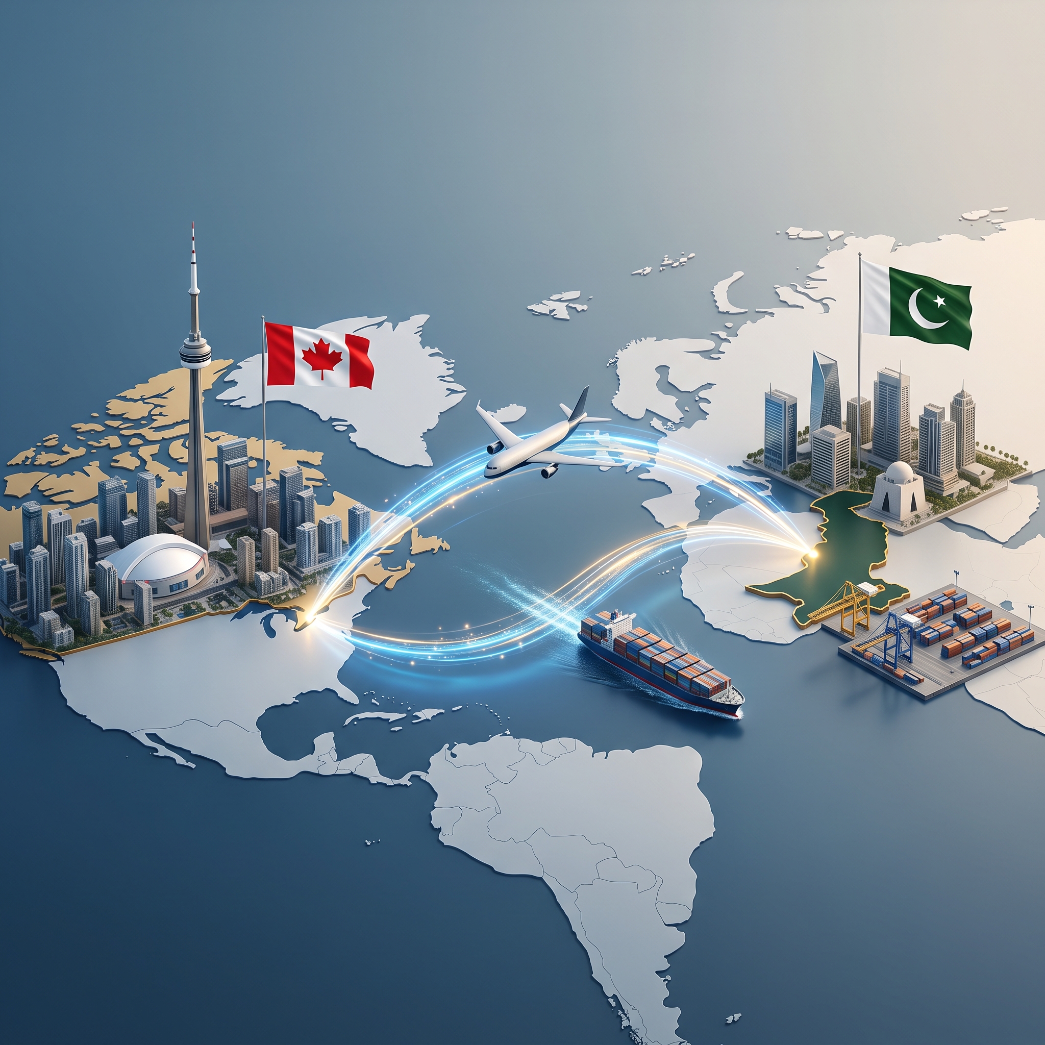 Canada to Pakistan DDP Shipping